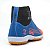 Chuteira Society Cano Alto Azul Laranja - Imagem 6