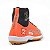 Chuteira Society Cano Alto Laranja Branco - Imagem 6