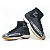 Kit 2 Chuteiras Society Raio Cano Alto Preto e Branco - Imagem 3