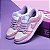 Tênis Dunk Low Branco Lilás - Imagem 1