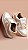 Tênis Dunk Low Branco Dourado - Imagem 2