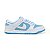 Tênis Dunk Low Branco croco Azul - Imagem 5