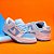 Kit 2 Pares Dunk Low Branco Dourado + Branco Croco Azul - Imagem 3