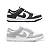 Kit 2 Pares Dunk Branco Preto + Branco Cinza - Imagem 5