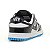 Ki 2 Pares Dunk Low Branco Preto Verniz + Preto Vermelho Verniz - Imagem 7