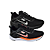 Kit 2 Tênis Nk Running V2 Preto e Preto Laranja - Imagem 1