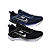 Kit 2 Tênis Nk Running V2 Preto Branco e Azul Marinho - Imagem 1
