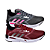 Kit 2 Tênis Adidas Run Bordô e Grafite Rosa - Imagem 1