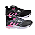Kit 2 Tênis Adidas Run Preto Rosa e Grafite Rosa - Imagem 1