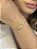 PULSEIRA VENEZIANA COM CRISTAIS - Imagem 4