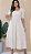 VESTIDO LINHO MANGA BORDADA - Imagem 1