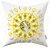 Almofada Oxum Orixá Cheia Decorativa Amarela 30x30 Presente Umbanda Cachoeira Natureza Lírio - Imagem 6