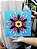 Quadro Mandala Meditação Chacra Azul Placa Decoração Zen Exclusiva Esoterismo Meditação Quarto Sala 30x30 Coloricasa - Imagem 3