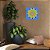 Placa Decorativa Personalizada Quadro Mandala Azul Natureza Harmônica  Zen Energias Quarto Sala 30x30 - Imagem 4
