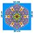 Placa Decorativa Personalizada Quadro Mandala Azul Natureza Viva Zen Energias Quarto Sala 30x30 - Imagem 5