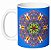 Caneca De Porcelana Personalizada Xícara Estampada Decorativa  Café e Chá 325 ML Mandala Natureza Viva - Imagem 6