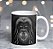 Caneca De Porcelana Personalizada Xícara Decorada  Café 325 ML Xamã E Lobo - Imagem 5