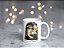 Caneca De Porcelana Personalizada Xícara Decorada  Café 325 ML Metamorfose Feminina Metade Fera Metade Flor - Imagem 2