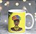 Caneca De Porcelana Personalizada Xícara Estampada Decorativa Café 325 Ml Mandala Mulher Africana Flor - Imagem 8