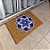 Tapete Capacho Mandala Roxa Bege 60x40 Porta Sala Banheiro Decorativo Coloricasa - Imagem 3