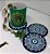 Kit 4 Porta Copos Aparador Mandala Olho Grego Protetor Decorativos Personalizados Energias Equilíbrio Zen - Imagem 3