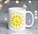 Caneca Oxum Orixá Amarelo  De Porcelana Personalizada Xícara Decorada Café 325 ML Espiritual Zen Equilíbrio - Imagem 2