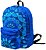 Mochila Feminina Juvenil Escolar Azul Mandala Executiva Grande Costas Reforçada Impermeável Resistente Bolsa Reforçada Resistente Média Poliéster - Imagem 2