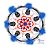 Placa Decorativa Personalizada Quadro Mandala Ogum Guerreiro De Demanda Espiritual Zen Equilíbrio  Quarto Sala 20x20 - Imagem 3