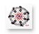 Placa Decorativa Personalizada Quadro Mandala Ogum Guerreiro Protetor  Espiritual Energias Zen Quarto Sala 20x20 - Imagem 3