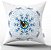 Almofada Beija Flor Cheia Decorativa Branca 30x30 Presente Umbanda Animal De Poder Natureza Medium - Imagem 2