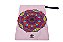 Bolsa Organizadora Necessaire Grande Personalizada Rosa Transparente Mandala Coloricasa - Imagem 6
