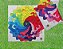 Mini Manta Panô Mandala Personalizada Colorida Espiral Meditação Coloricasa - Imagem 4