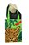 Bolsa Sacola Feminina De Mão EcoBag Tote Ombro Dobrável Forro Interno Reforçada Tecido verde Onça Natureza - Imagem 4