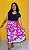 Saia Midi Transpassada Envelope de Amarrar com Fenda Longa - Estampa Exclusiva de Mandala Rosa Personalizada | Tamanhos P ao G2 Plus Size | Verão 2024 - Imagem 1