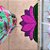 Tapete Capacho Flor de Lótus 80x40 Porta Sala Banheiro Decorativo Coloricasa - Imagem 4