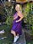 Vestido Mandala Roxo Personalizado Feminino do P ao G5: Modelo Exclusivo Trápezio Coloricasa - Imagem 2