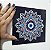 Placa Decorativa Olho Grego Modelo 1 20x20 Mdf Mandala Boas Energias Coloricasa - Imagem 4