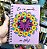 Agenda Permanente Mandala Margaridas Capa Dura Mdf 20cm Espiral Exclusiva ColoriCasa - Imagem 1