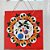 Placa Decorativa de Natal Modelo 1 20x20 Mdf Mandala Boas Energias Coloricasa - Imagem 2