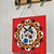 Placa Decorativa de Natal Modelo 1 20x20 Mdf Mandala Boas Energias Coloricasa - Imagem 3
