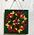 Placa Decorativa Natal Modelo 2 Mdf 20x20 Mandala Natalina Coloricasa - Imagem 4