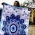 Canga De Praia Estampada Mandala Olho Grego 145cmx90cm Moda Praia Verão Multiuso Saída de Praia Poliéster Decorativa - Imagem 6