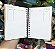 Agenda Permanente Mandala Girassol Capa Dura Mdf 20cm Espiral Exclusiva ColoriCasa - Imagem 7