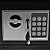 Cofre Eletrônico Digital Aliança Militar Teclado c/ Senha + 02 chaves - Imagem 8