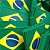 Patch Bandeira do Brasil Estilizada Rapina Militar - Imagem 3