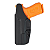 Coldre IWB Polímero Destro Glock®️ Standard Preto - Invictus - Imagem 4