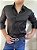 CAMISA EMPORIO ARMANI SEDA  SLIM BRANCA - Imagem 5