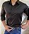 CAMISA EMPORIO ARMANI SEDA  SLIM BRANCA - Imagem 1