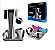 Base Ps5 Cooler Resfriamento Suporte Carregador 2 Controles - Imagem 6