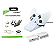 Base Dock Carregador Duplo Para Controle Xbox One Branco - Imagem 1